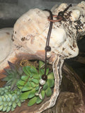 Tides of the sea mermaid tail wrap necklace