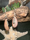 Tidepool treasure shell drop earrings